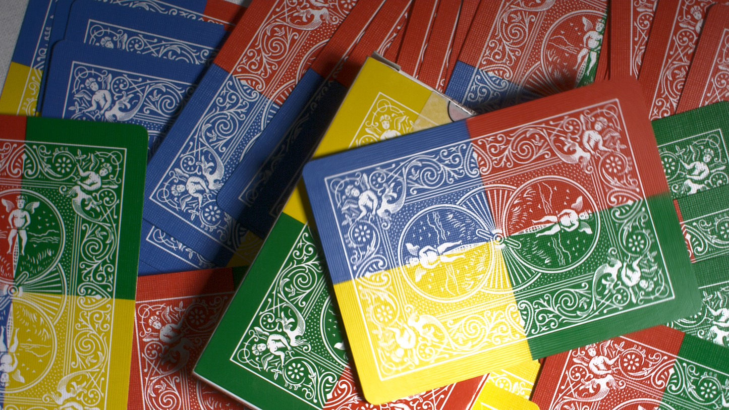 Tetra Bicycle Back Playing Cards