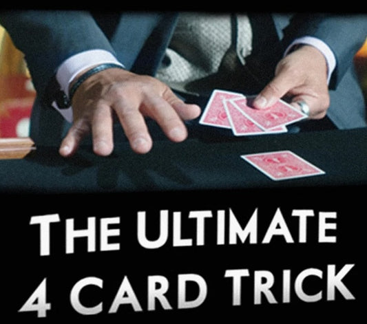 Ultimate 4 Card Trick by George Bradley