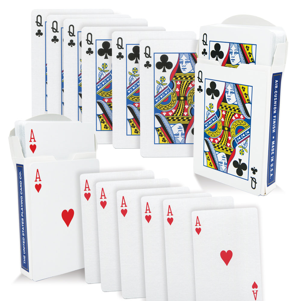 One Way Forcing Blue Deck Combo - Queen of Clubs and Ace of Hearts