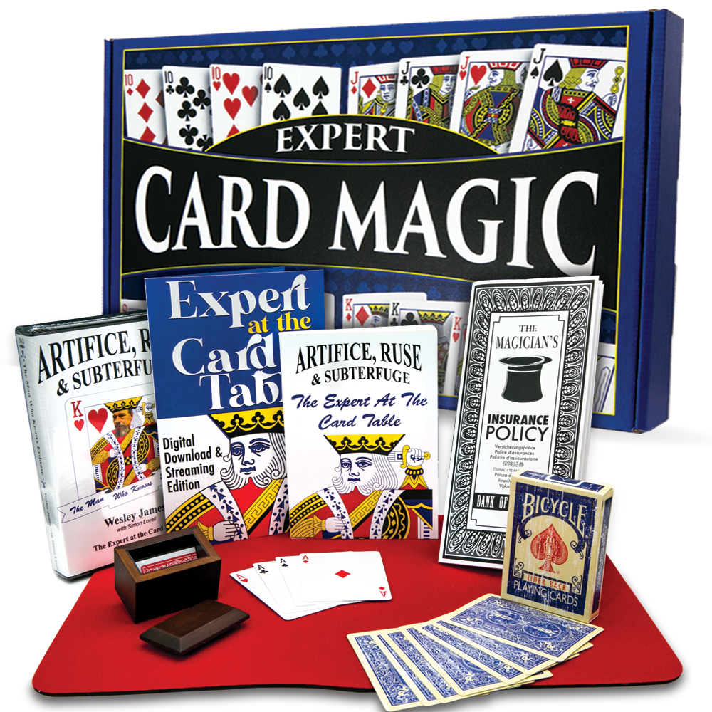 Expert Card Magic Kit – Advanced Card Tricks for Serious Magicians