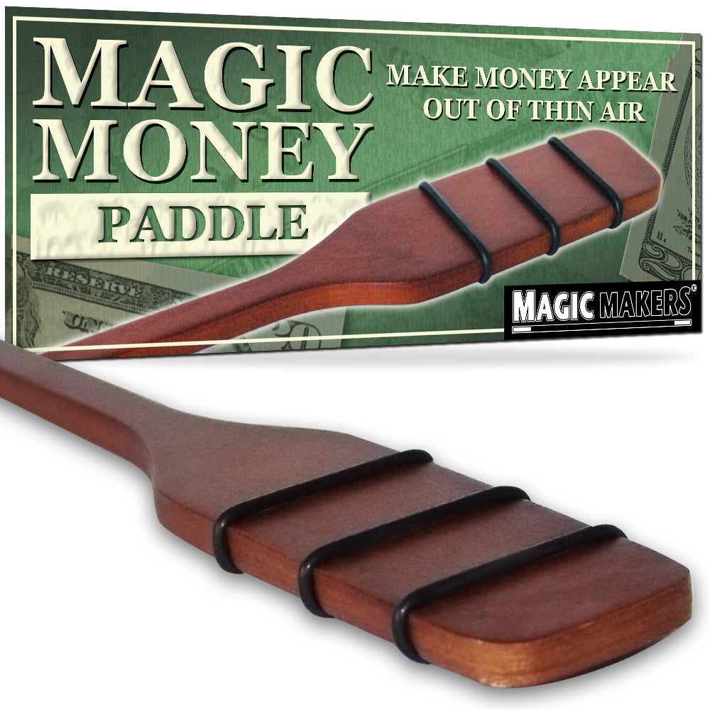 Magic Makers Money Paddle - Make Money Appear Out of Thin Air