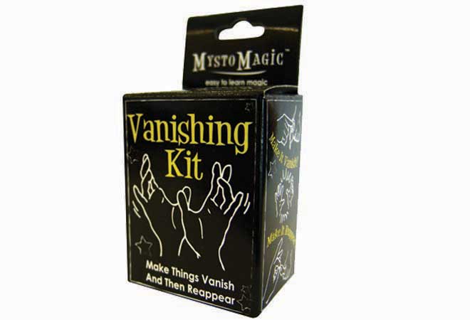 Magic Tricks Vanishing Kit with Silks & Secrets