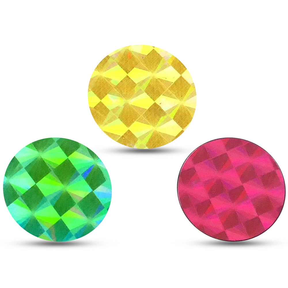 Vibrant Magic Stop Light Cards showcasing a colorful selection card and a blank card, ready for a vanishing color trick.