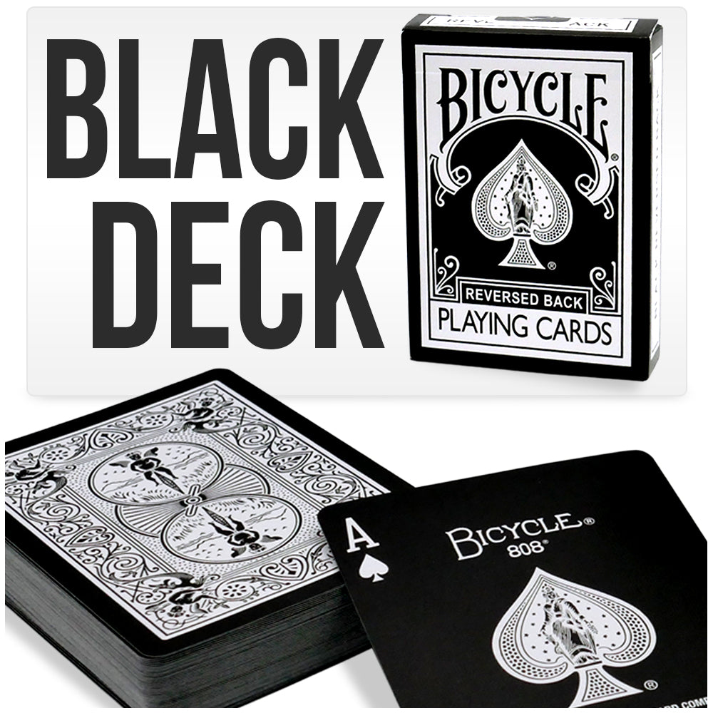 Black Playing Cards Bicycle Deck – Magic Makers