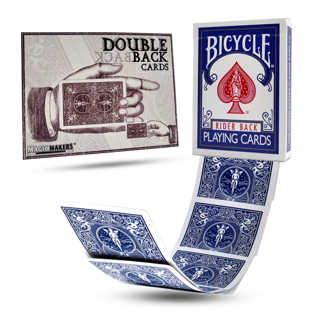 Bicycle Double Face Blue (Mirror Deck Same Both Sides) - Discount