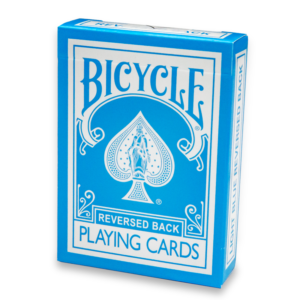 Light Blue Playing Cards Bicycle Deck