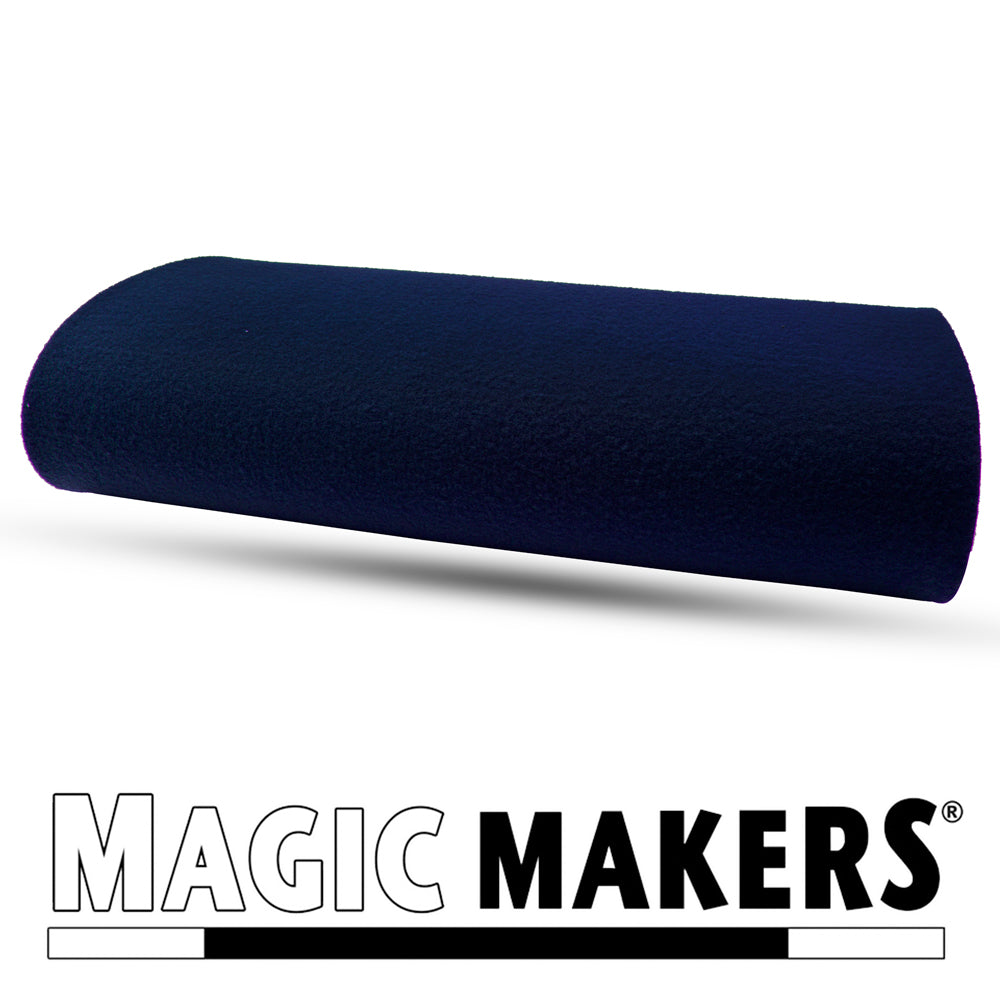 Vibrant Majestic Blue close-up pad, sized 17.75 x 14 inches, with a smooth gaming table surface and neoprene backing.