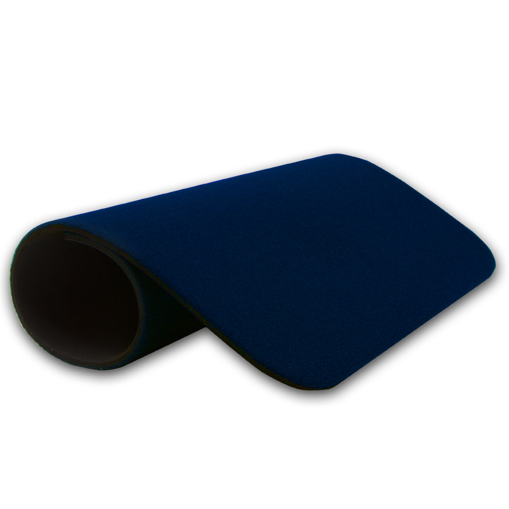 Vibrant Majestic Blue close-up pad, medium-sized at 13.75 x 10.75 inches, featuring a smooth gaming table surface.