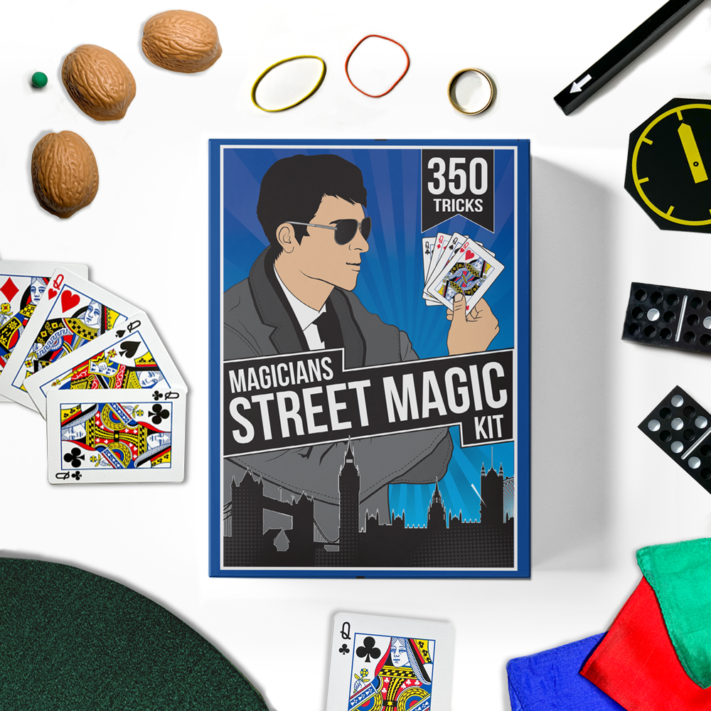 Magician's Street Magic Kit 350 Tricks