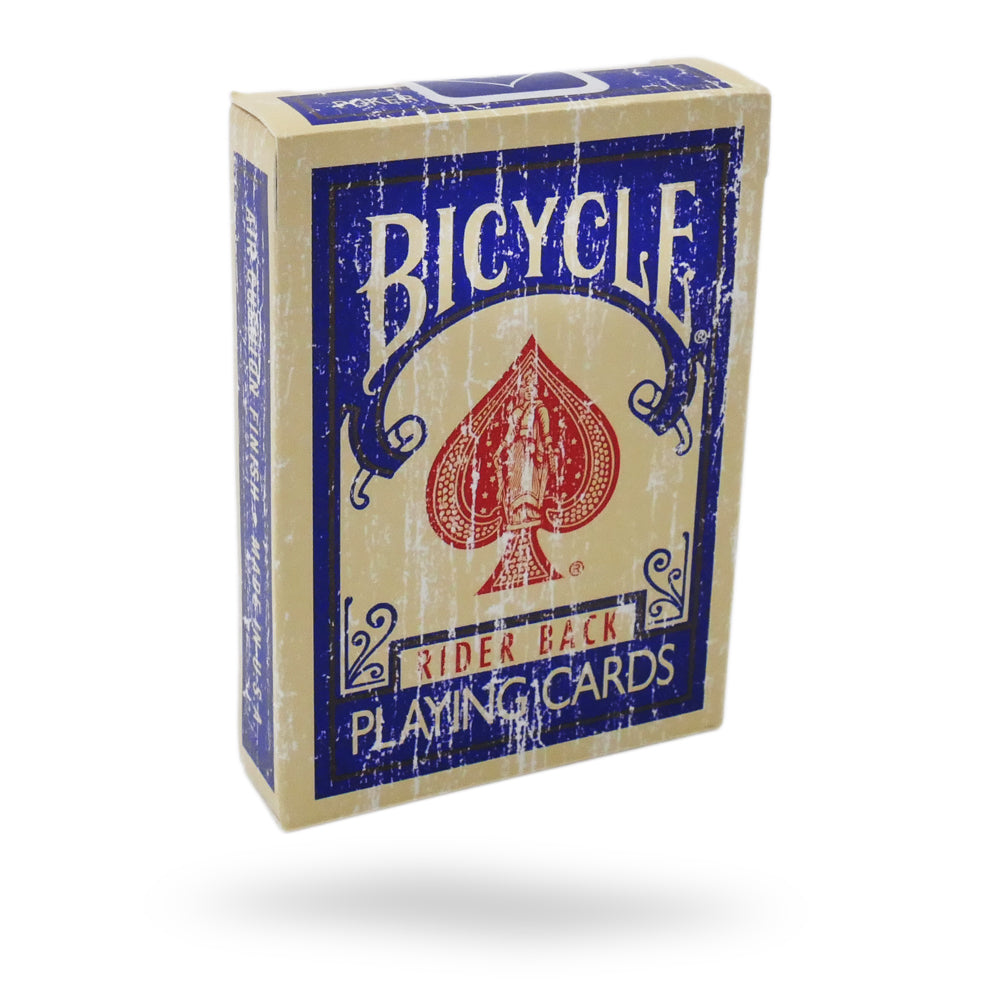 Bicycle Rider Back Faded Blue Deck
