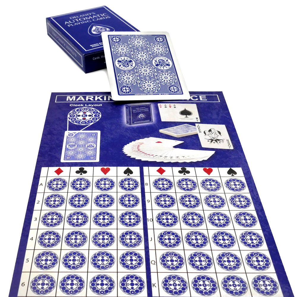 Deland's Marked Automatic Deck - Blue