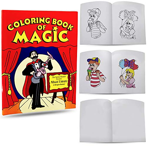 Flip through this Magic Self-Coloring Book to see vibrant images and colors magically appear and vanish before your eyes!
