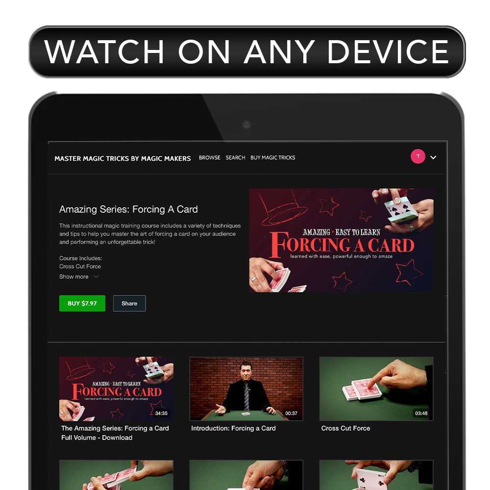 Forcing A Card - Instant Download