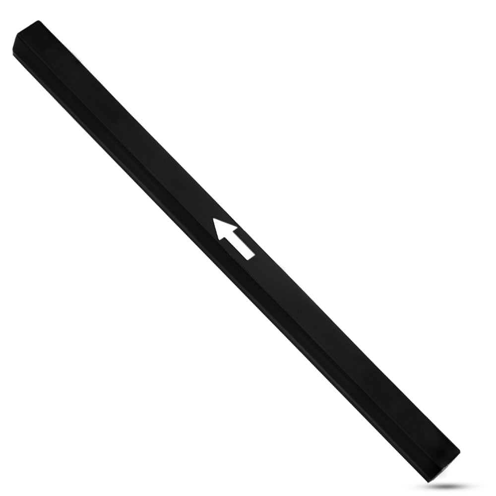 Close-up of the Magic Arrow Stick by Magic Makers, a white stick with mysterious arrows that shift and vanish during the trick.