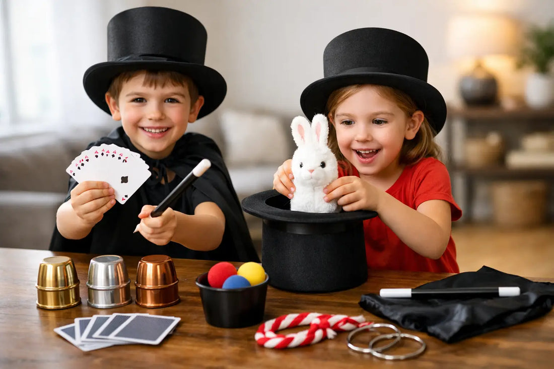 9 Magic Tricks for Kids at Home