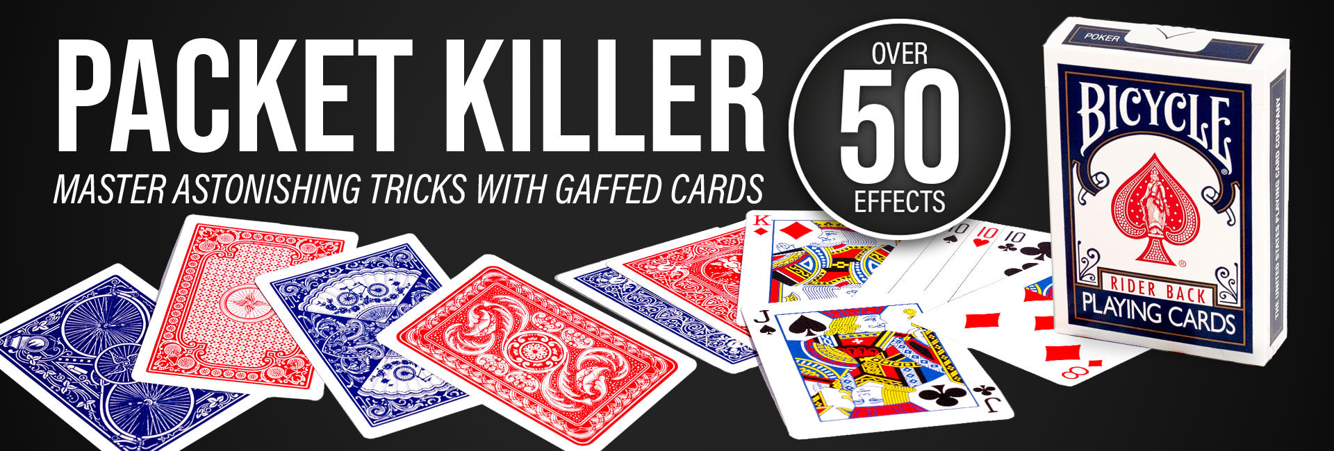 Packet Killer Over 50 Tricks With Magic Bicycle Cards