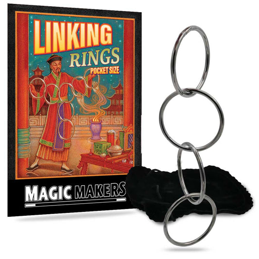Chinese Linking Rings - Pocket Size
