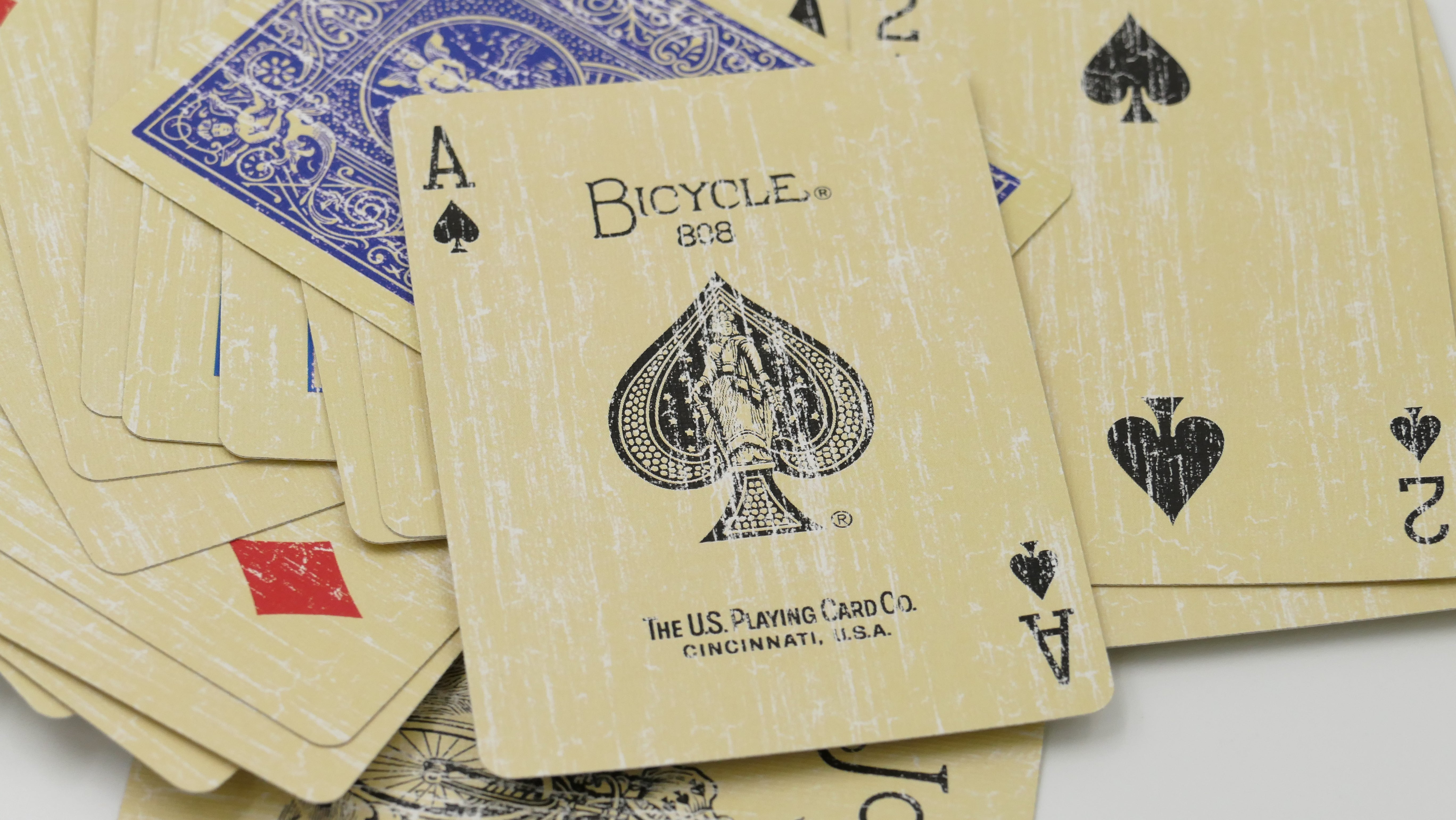 Bicycle 808 rider back playing cards hot sale