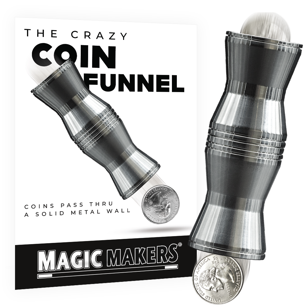 Crazy Coin Funnel Magic Trick