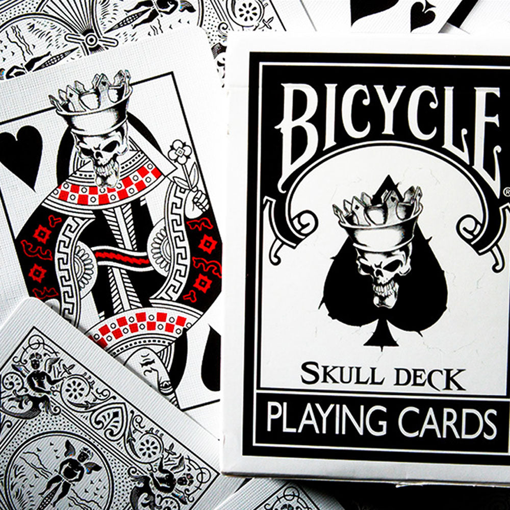 Bicycle skull cards sale