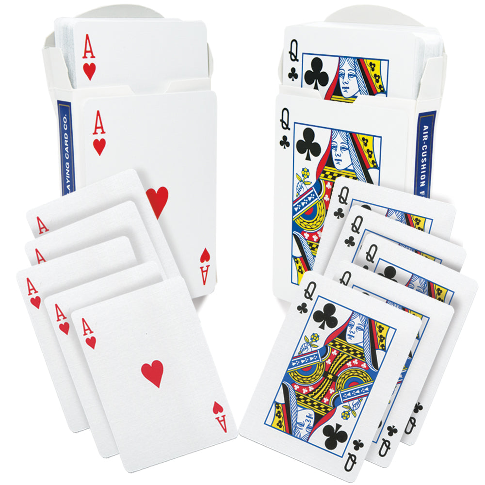 Magic Makers One Way Forcing Deck in blue, a professional card magic tool for effortless force card routines.
