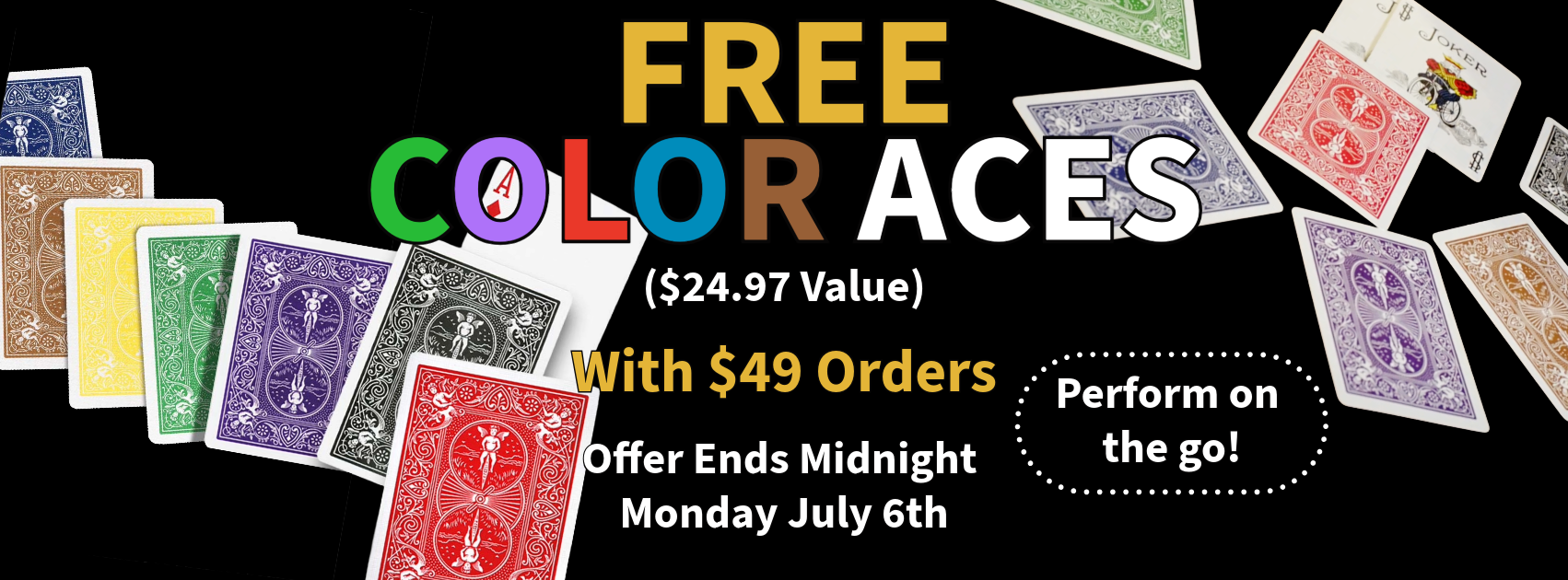 Free Color Aces Card Trick