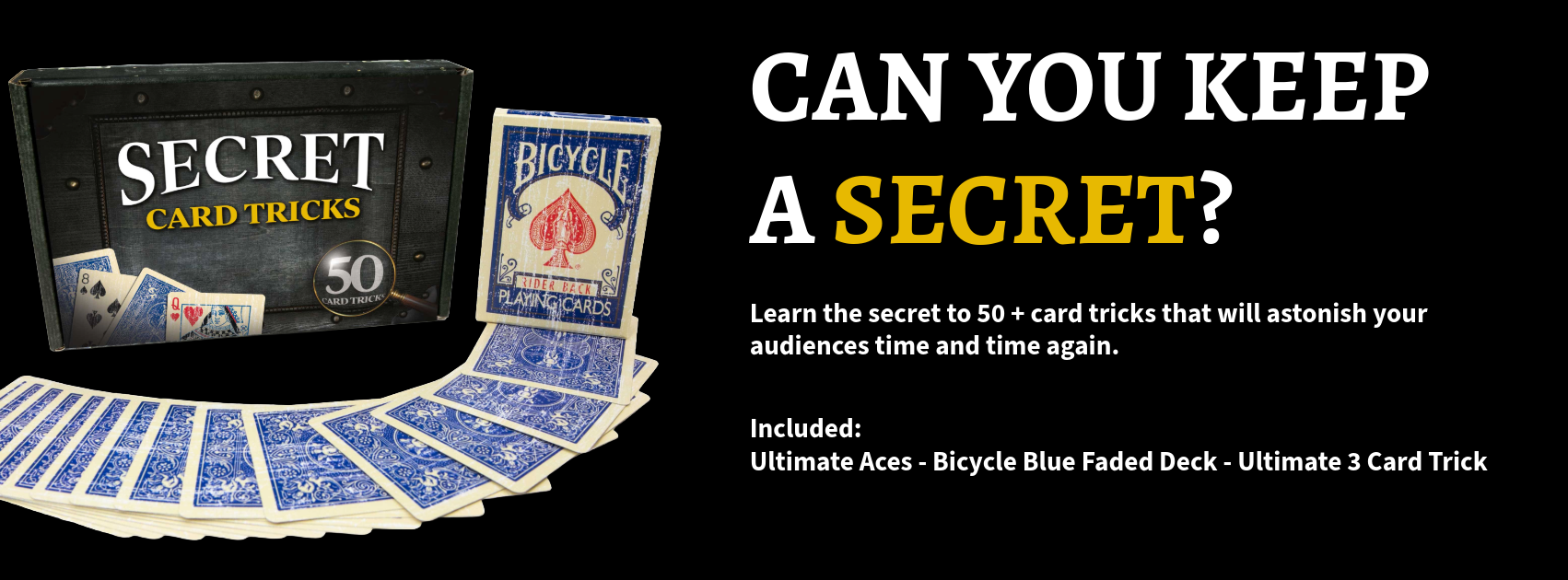Secret Card Tricks Kit