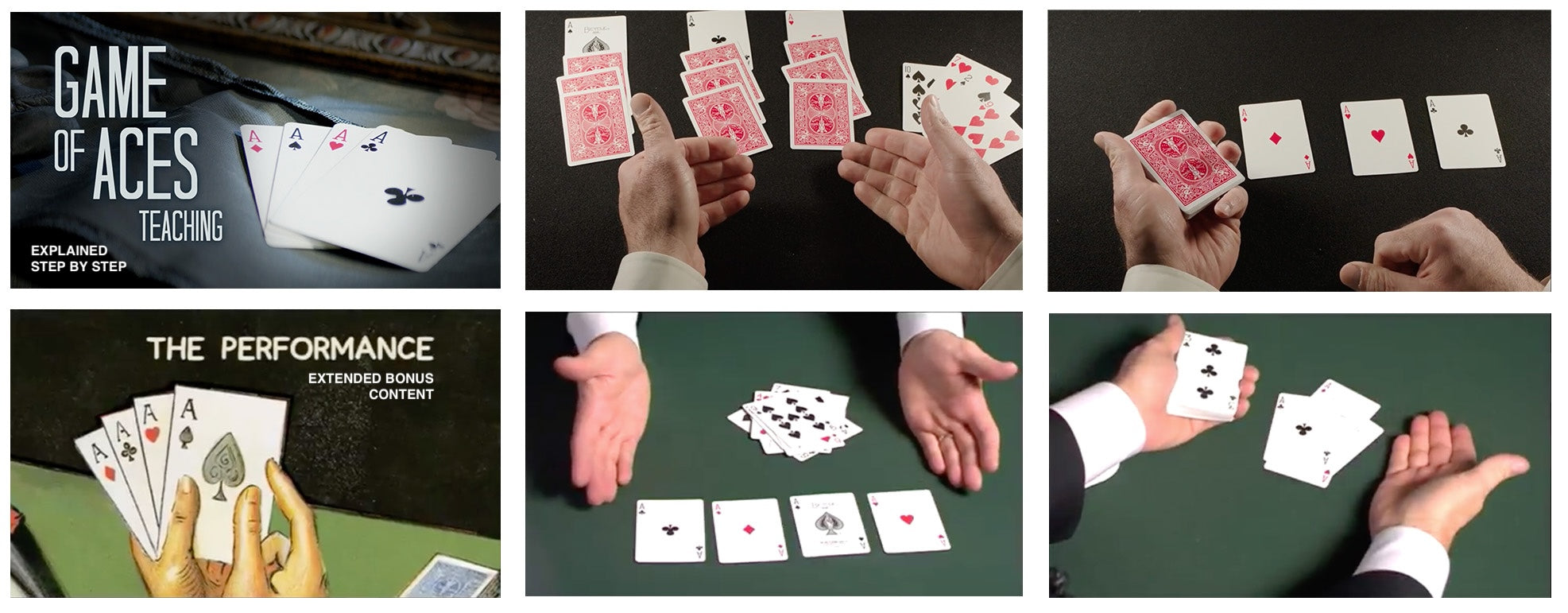 Game of Aces - AKA McDonald's Aces Trick