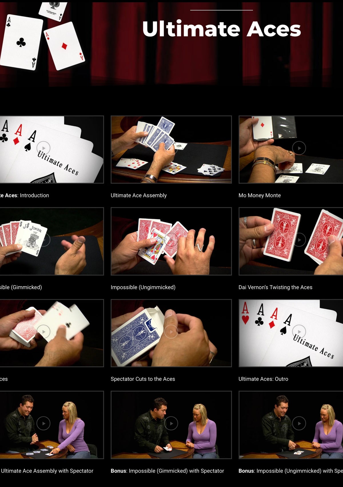 Secret Card Tricks Kit