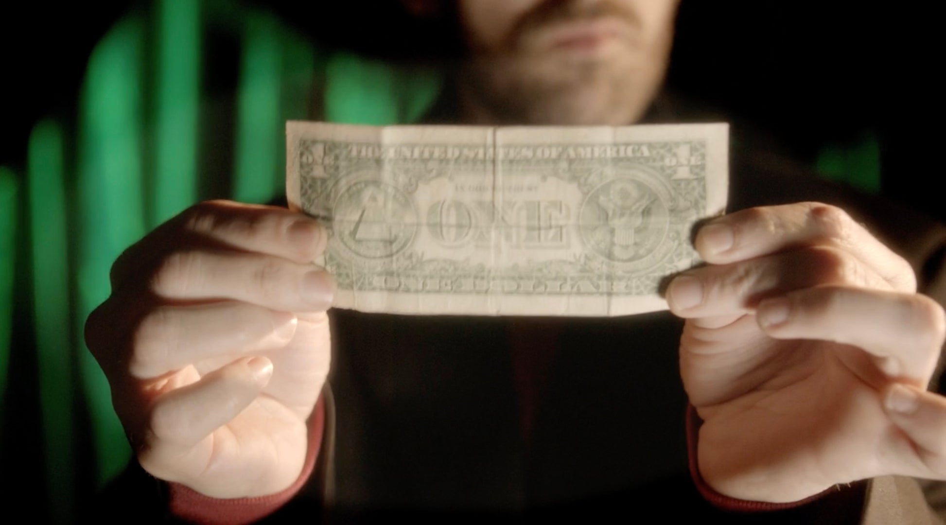 Witness the Ultimate Money Trick with a secret gimmick, transforming a bill into different currencies and back in your hands.