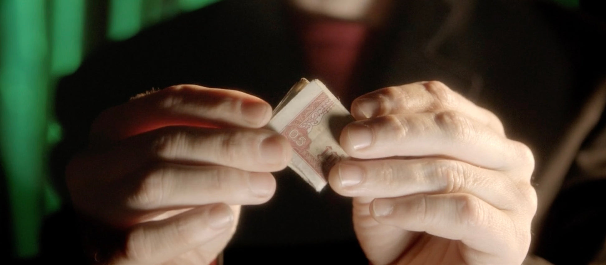 Witness the Ultimate Money Trick as a regular bill magically morphs into various currencies and back, showcasing both sides!