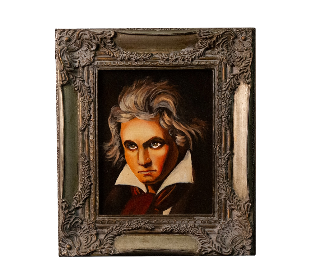 Magic Makers Beethoven magic prop, a classic novelty trick featuring the iconic composer for comedy magic routines.