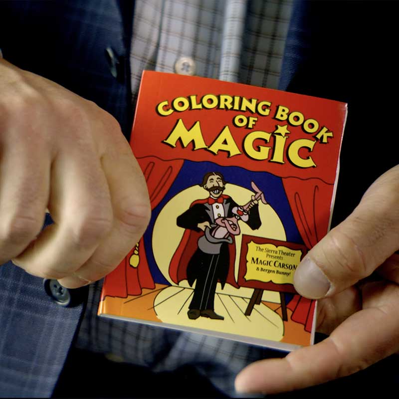Magic Coloring Book - Pocket Size 4 X 5 in.
