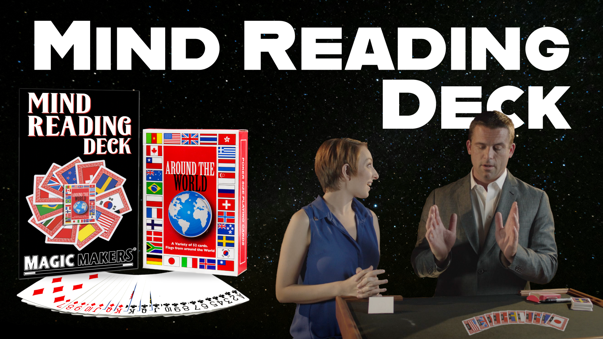 Mind Reading Deck - Around The World Card Trick