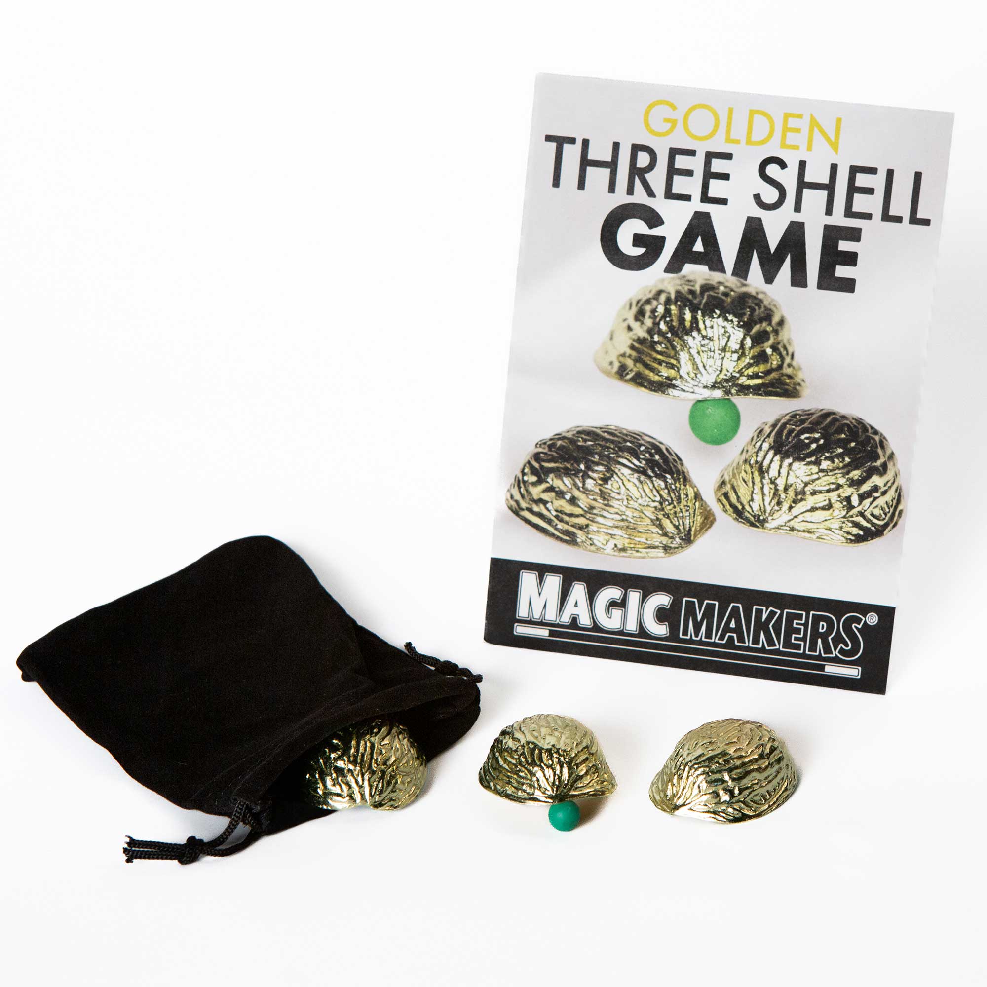 Metal Golden 3 Shell Game – Magic Makers