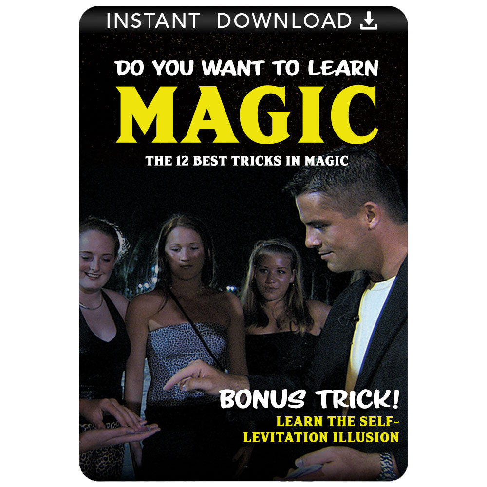 Do You Want To Learn Magic - Instant Download