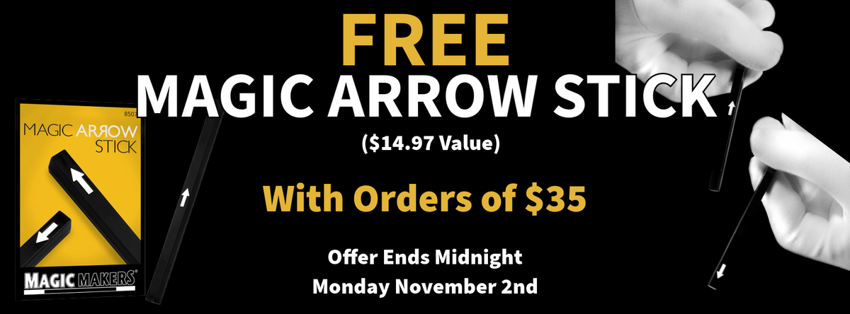 Free Magic Arrow Stick Deal Banner