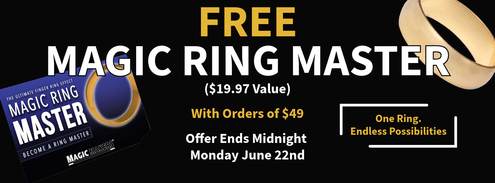 Free Magic Ring Master Banner