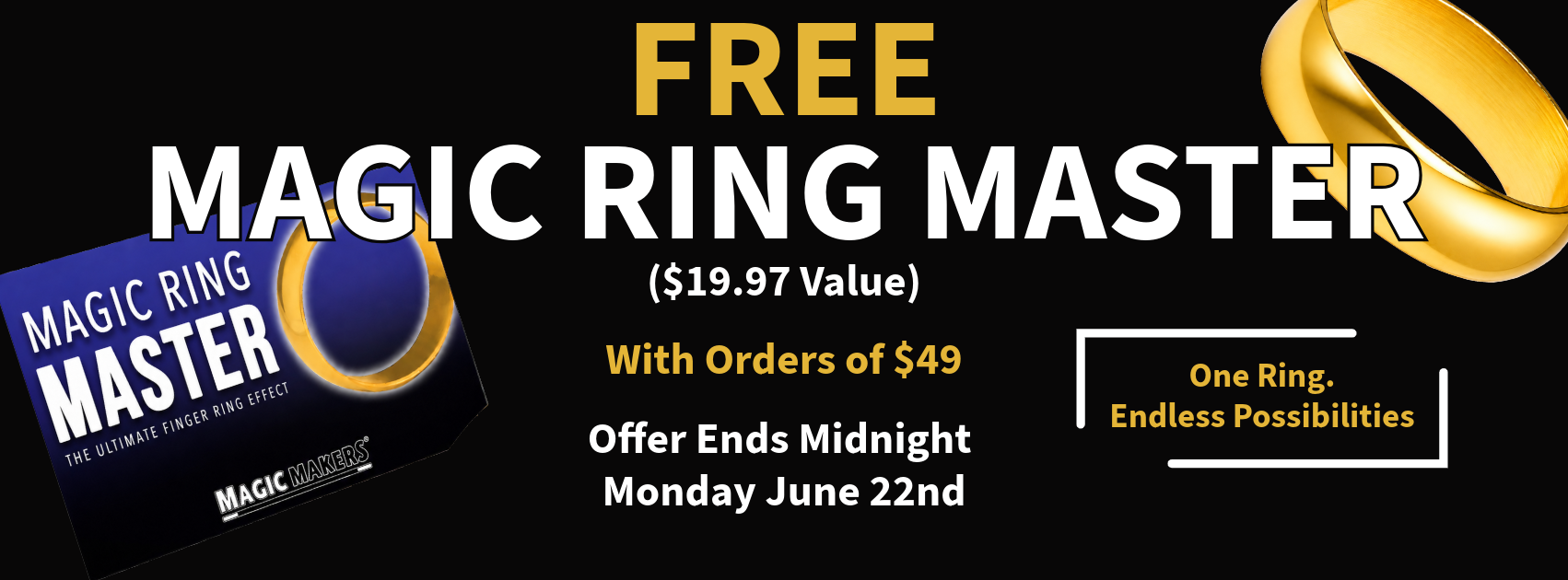 Free Magic Ring Master Banner