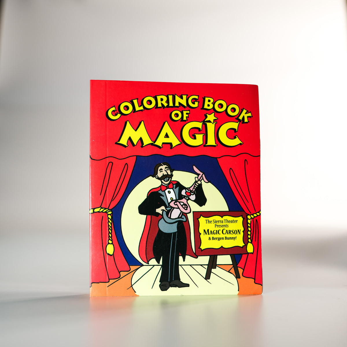 Magic Makers Pocket Coloring Book magic trick showcasing a fifth product view of the pocket-sized coloring book prop for a memorable close-up magic performance.