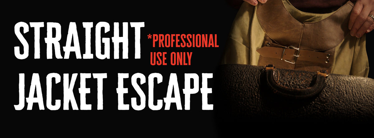 Straight Jacket Escape with Instructional Training Course