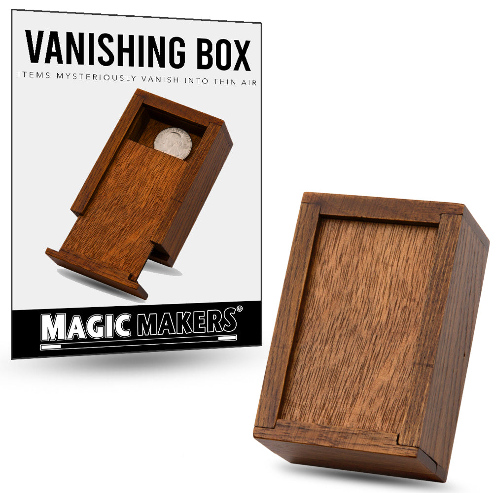Vanishing Box Premium - Rattle Box Original – Magic Makers