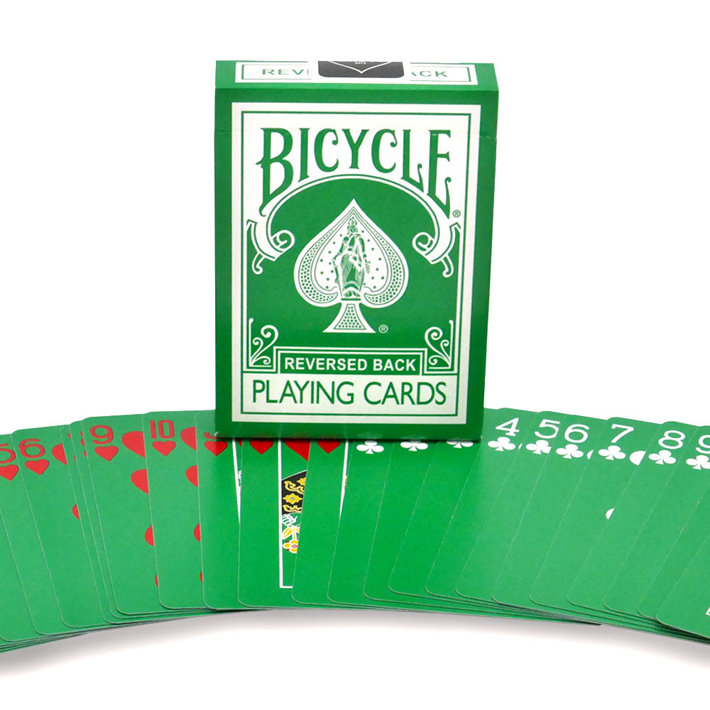 Green Playing Cards Bicycle Deck
