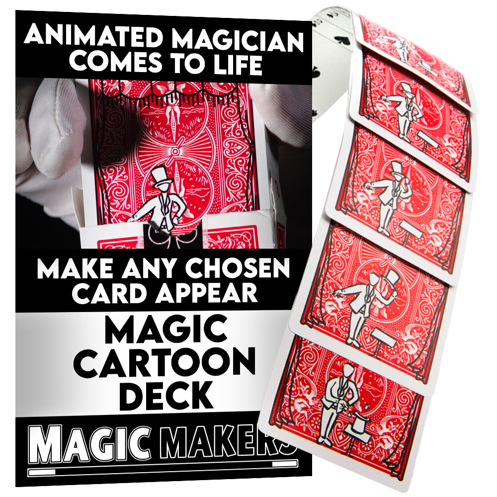 Magic Cartoon Deck - Bicycle Back Limited Edition