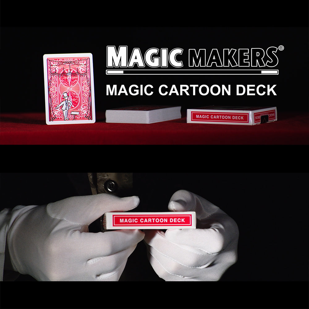 Cartoon Magic Card Trick Deck in Bicycle by Magic Makers