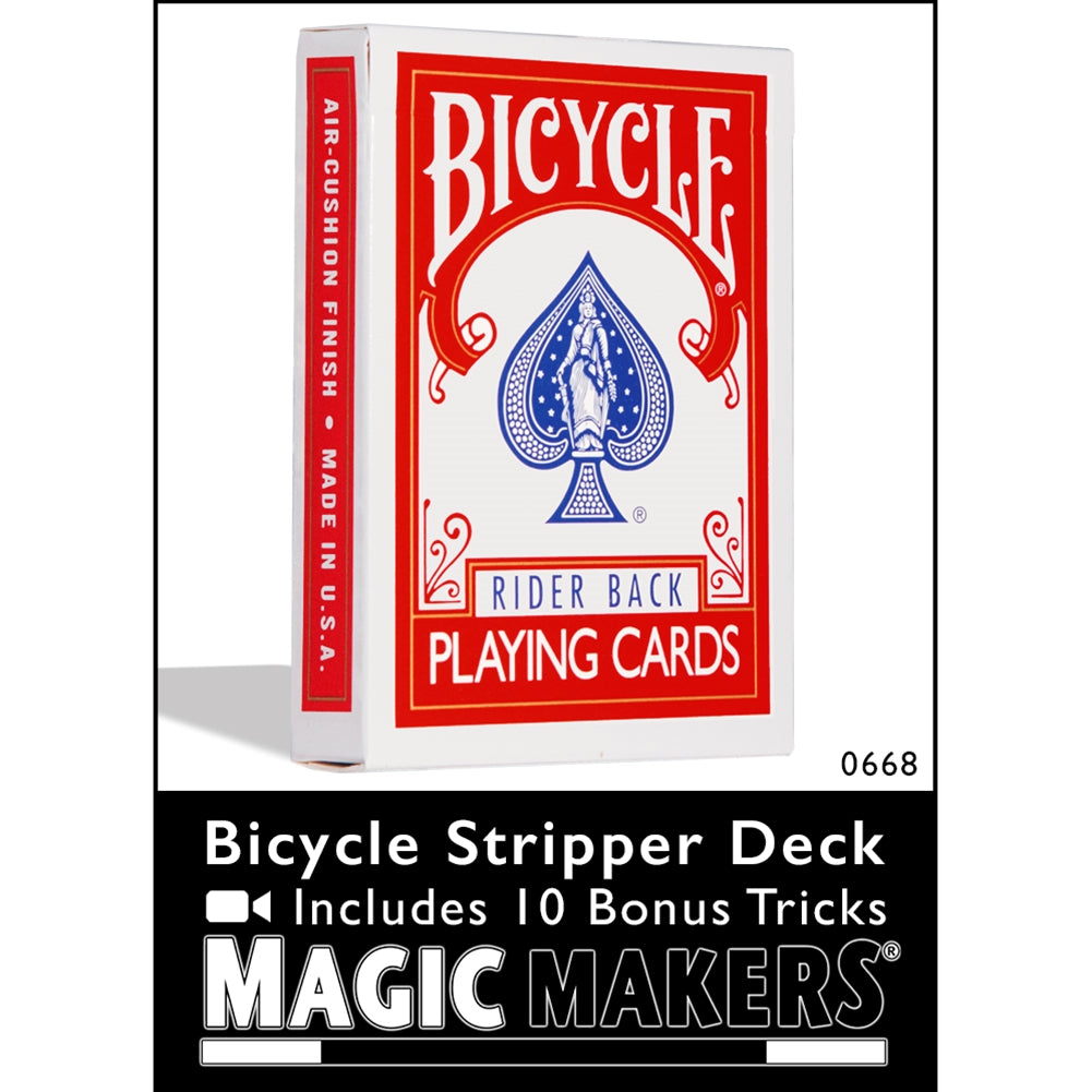Stripper Deck Bicycle Back by Magic Makers