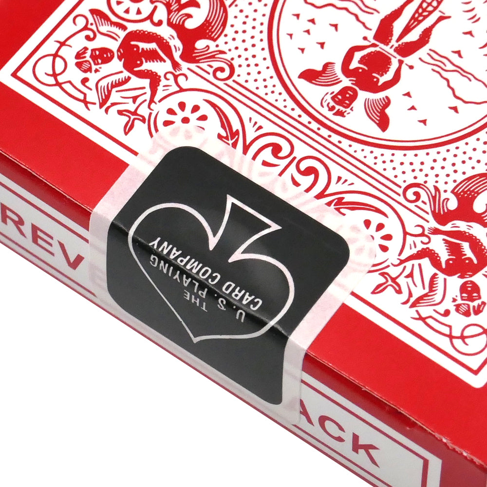 Red Playing Cards Bicycle Deck