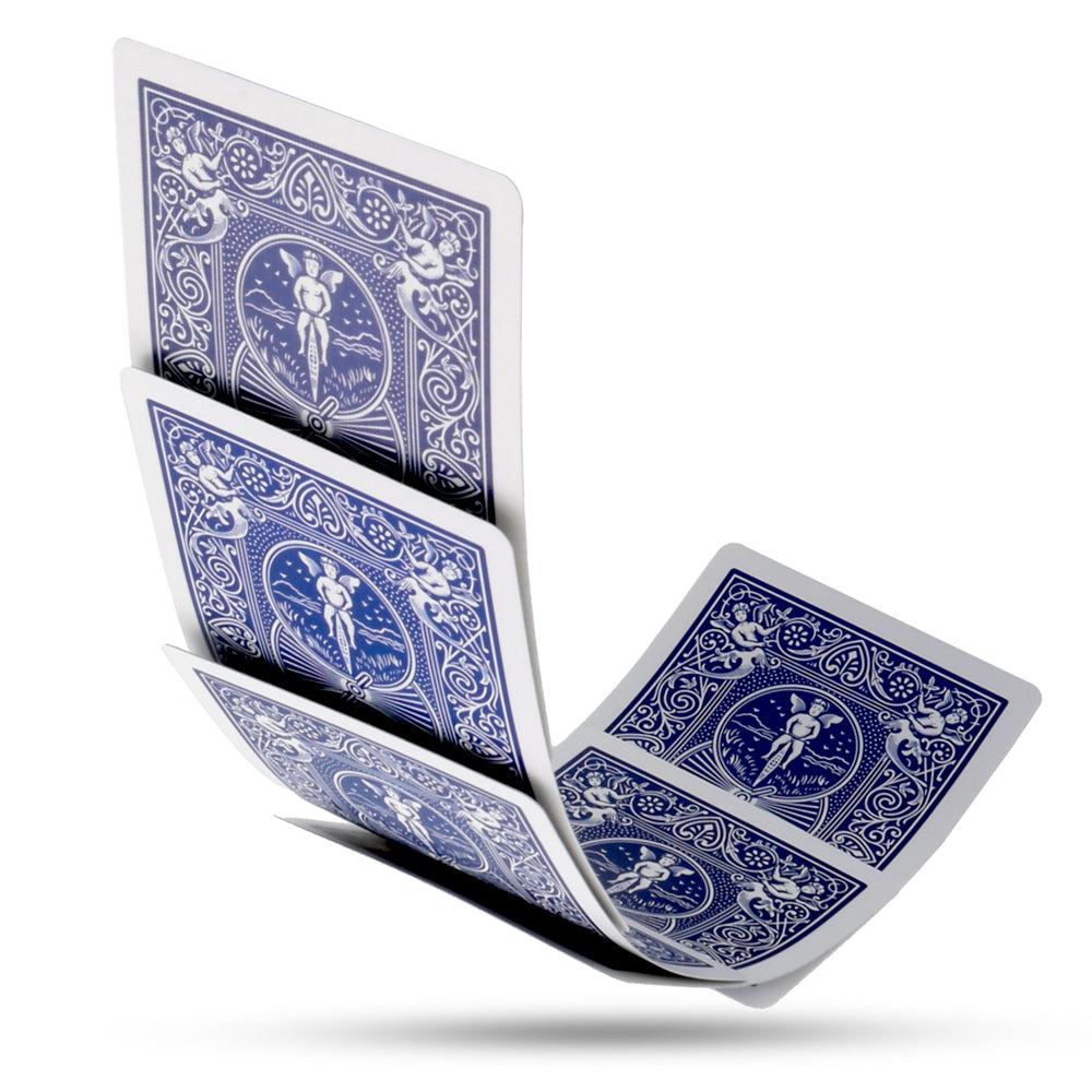 Double Back Blue Bicycle Deck