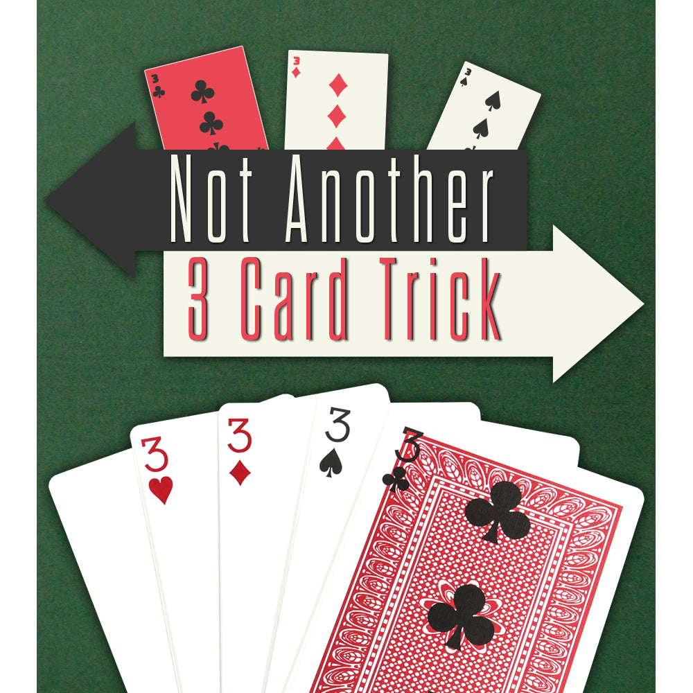 Not Another 3 Card Trick & Cloned Packet Tricks with Training Course