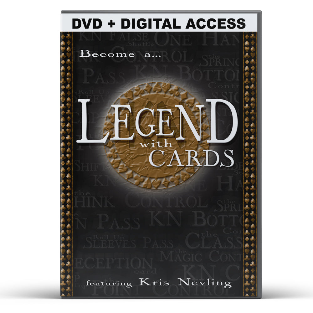 Legend with Cards: 15 Card Trick Moves - Instant Download